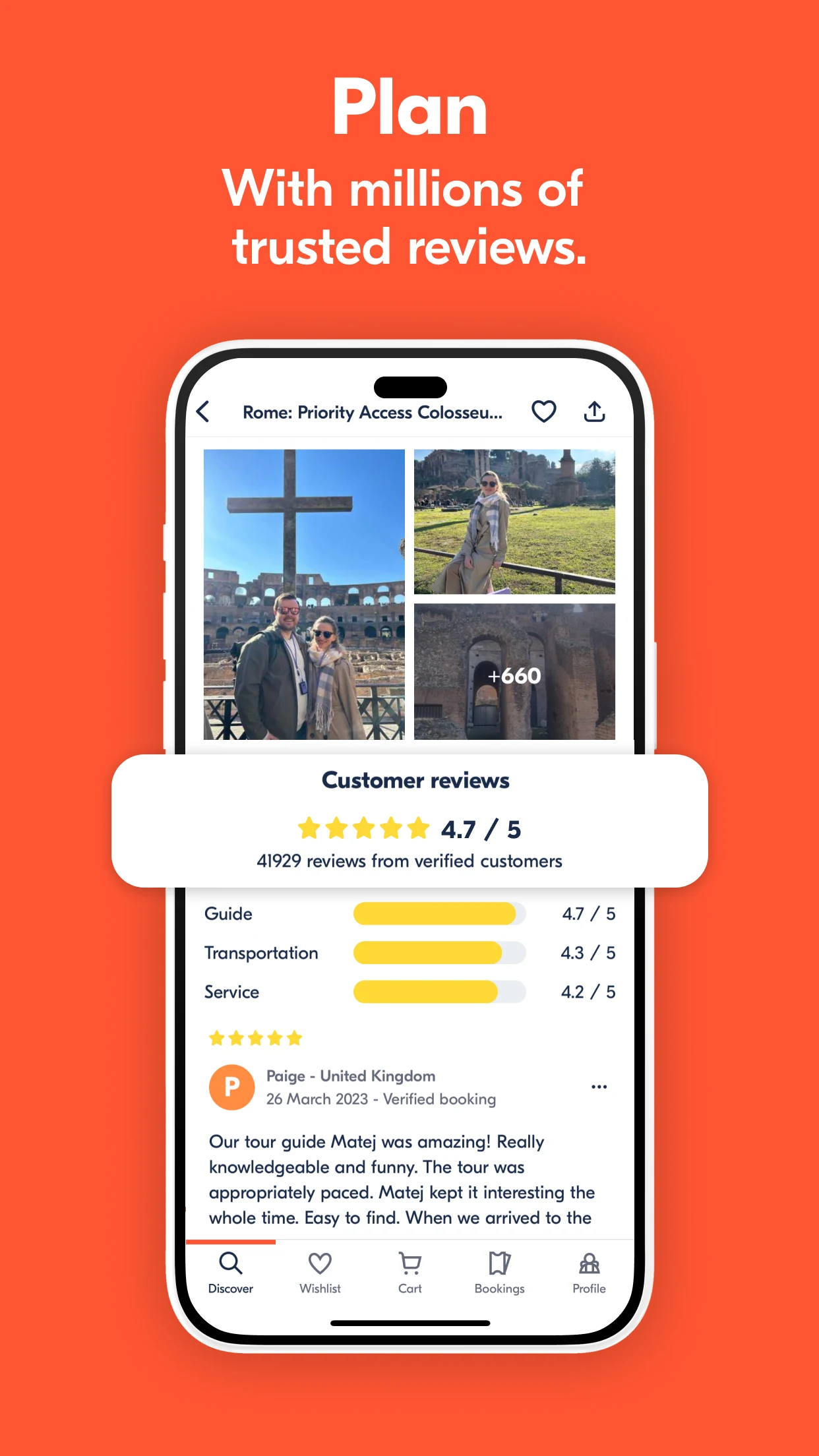 GetYourGuide: Travel & Tickets screenshot